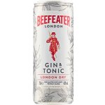 Beefeater Gin And Tonic 4,9 % 0,25 l (plech) – Hledejceny.cz