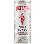 Beefeater Gin And Tonic 4,9 % 0,25 l (plech) – Zboží Dáma