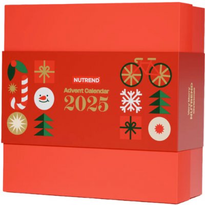 Nutrend Adventní kalendář 2025 červený – Zboží Dáma