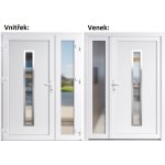 Soft Hana Inox Sklo Nisip Bílá/bílá 130 x 200 cm – Hledejceny.cz