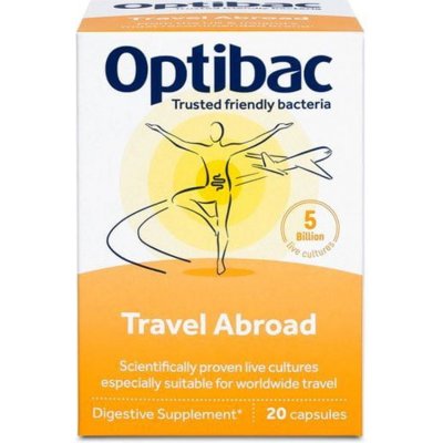 Optibac Travel Abroad 20 kapslí