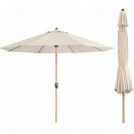 Doppler ALU WOOD 3,5 m - slunečník s klikou s ULTRA UV ochranou 840 – Hledejceny.cz