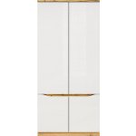 BRW NUIS SZF4D dub wotan + bílý lesk – Zbozi.Blesk.cz