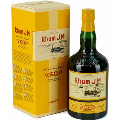 J.M Rhum VSOP 43% 0,7 l (karton)