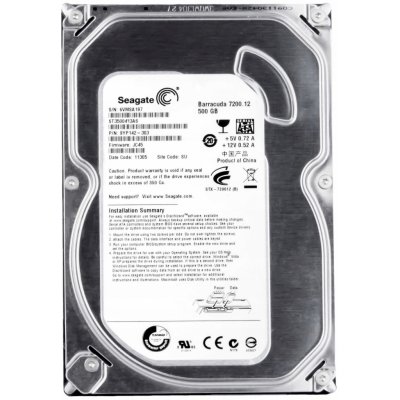 Seagate Barracuda 7200.12 500GB, SATA, 6Gb/s, NCQ, 16MB, ST3500413AS – Hledejceny.cz