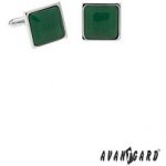 Avantgard manžetové knoflíčky Premium 573-20852 stříbrná zelená – Hledejceny.cz