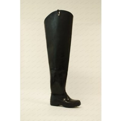 Atex rybářské holínky z kaučukové směsi černé – Zboží Dáma