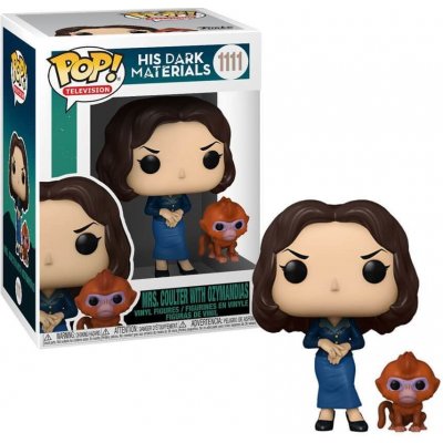 Funko Pop! His Dark Materials Mrs. Coulter with the Golden Monkey – Sleviste.cz