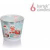 Svíčka Bartek Candles Winter Owls vánoční příběhy 115 g