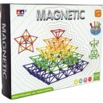 Teddies Magnetická stavebnice 250 ks – Zboží Mobilmania