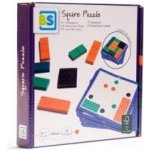 BS Toys Logické puzzle čtverec – Zboží Mobilmania