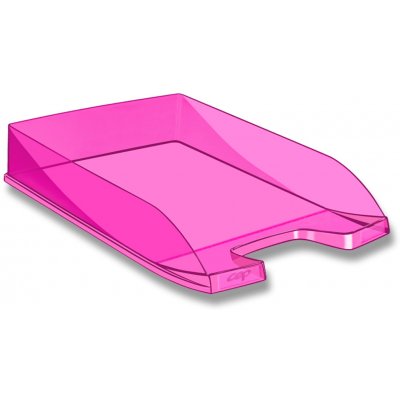 CEP First A4 odkladač transparentní růžový – Hledejceny.cz