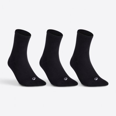 DECATHLON tenisové RS100 černé 3 páry – Sleviste.cz
