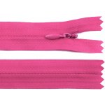 Prima-obchod Spirálový zip skrytý No 3 délka 20 cm, barva 146 růžová tmavá – Hledejceny.cz