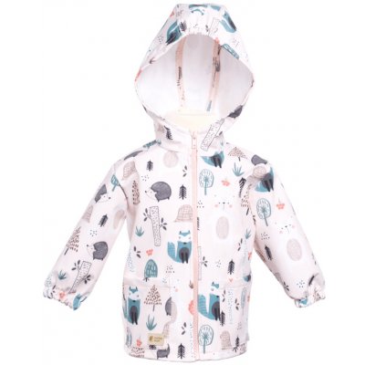 dětská softshellová bunda s membránou Monkey Mum Denní zvířátka – Hledejceny.cz