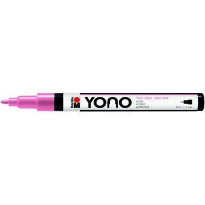 Marabu YONO Akrylový popisovač 033 Rose Pink 0,5-1,5 mm – Hledejceny.cz