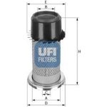 Vzduchový filtr UFI 27.379.00 – Hledejceny.cz