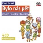 Bylo nás pět - Karel Poláček 4CD vypráví František Filipovský – Sleviste.cz