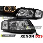 Tuning-Tec Přední čirá xenonová světla Audi A6 (2001 - 2005) - xenon D2S - Angel Eyes – Hledejceny.cz