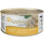 Applaws konzerva Cat kuřecí prsa a sýr 70g
