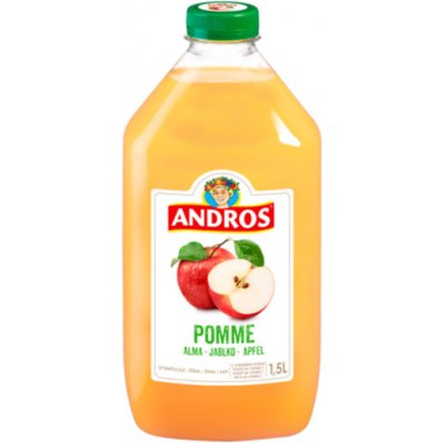 Andros Jablečná šťáva 1,5 l – Zboží Mobilmania