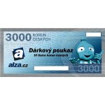 Elektronický dárkový poukaz Alza.cz na nákup zboží v hodnotě 3000 Kč – Zbozi.Blesk.cz