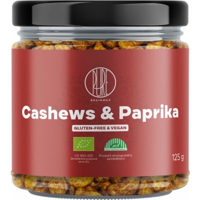 BrainMax Pure Kešu & Červená paprika BIO 125 g – Sleviste.cz