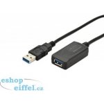 Digitus DA-73104 USB 3.0, A/M - A/F, AWG28 24, 5m, černý – Zboží Mobilmania