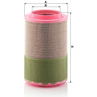 MANN-FILTER Vzduchový filtr MANN C271020 (MF C271020) – Hledejceny.cz