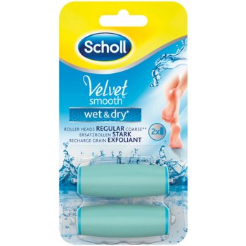 Scholl Velvet Smooth Wet & Dry hrubá 2 ks