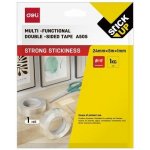 Deli Lepící páska oboustranná gelová 24 mm x 5 m – Zboží Živě