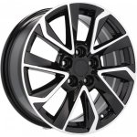 Racing Line B5463 7x17 5x114,3 ET40 black polished – Hledejceny.cz