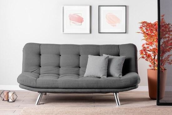 Atelier del Sofa 3-Seat Sofa-Bed Misa SofabedGrey