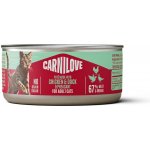 CARNILOVE Cat CAN Paté Made with Chicken, Duck & Pheasant 100 g – Zboží Mobilmania