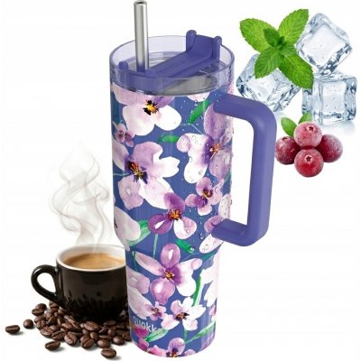 Quokka Stream Nerezový Termo pohár Flower Dusk 1200 ml – Hledejceny.cz