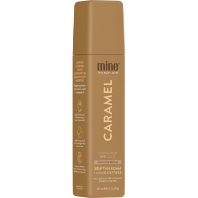 Minetan samoopalovací pěna pro zlatavé opálení Caramel (Classic 1 Hour Express Tan) 200 ml – Hledejceny.cz