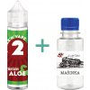 Příchuť pro míchání e-liquidu Vape Mix Dvojka Třešeň Aloe Shake and Vape 10 ml + Základní báze Mašinka 70VG/30PG 100 ml