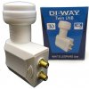 DI-WAY White Leopard line LNB TWIN 0,1dB