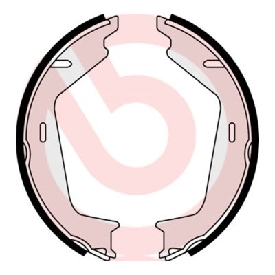 S 86 511 BREMBO Sada brzdových čelistí, parkovací brzda | Zboží Auto