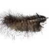 Výroba nástrahy Hends Peří Grizzly Marabou Beige Black Barred