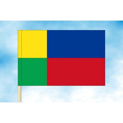 LIBEA, s.r.o. Žilinský kraj vlajka Rozměr: 150×225 cm, Uchycení: Návlek na žerď – Hledejceny.cz