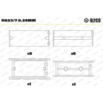 Pánev ložiska klikového hřídele GLYCO H023/7 0.25mm