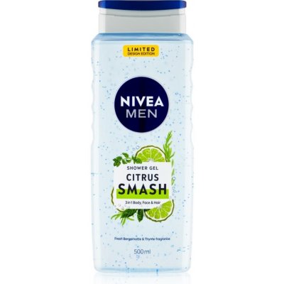 Nivea Men Citrus Smash osvěžující sprchový gel pro muže 500 ml