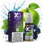 X4 Bar Juice Blackcurrant Apple 10 ml 20 mg – Zboží Mobilmania