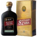 Santiago de Cuba Extra Anejo 20y 40% 0,7 l (karton)