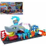 Hot Wheels City color reveal automyčka se žralokem HTN82 – Zboží Dáma