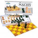 Šachy dřevěné společenská hra společenská hra v krabici – Zboží Živě
