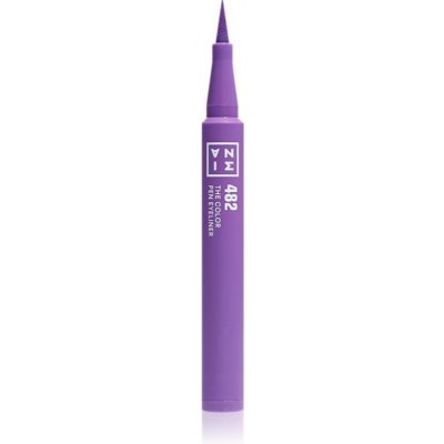 3INA The Color Pen Eyeliner Mini oční linky ve fixu 482 Purple 0,6 ml – Zboží Dáma