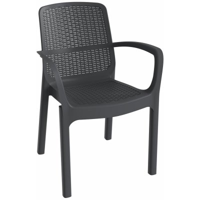 TOOMAX NUMANA plastové křeslo grafit – Zboží Mobilmania