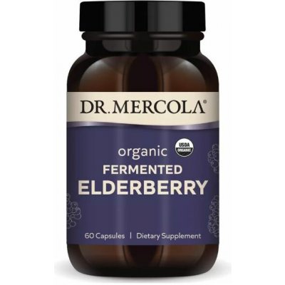 Dr. Mercola Fermentovaný černý bez 60 kapslí – Hledejceny.cz